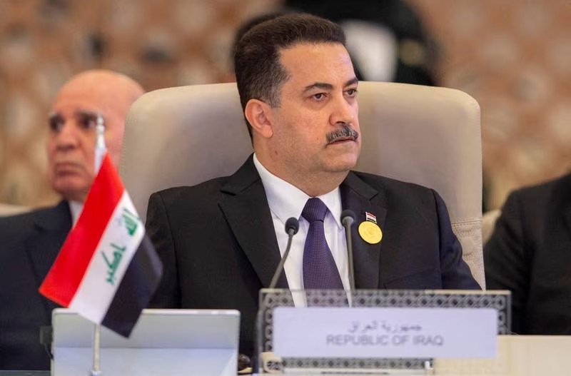 Iraqi Prime Minister Mohammed Shia Al Sudani